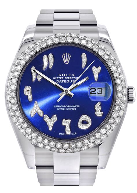 rolex oyster perpetual datejust arabic numerals